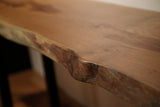 Sofa Table - Live Edge White Oak